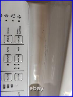 Cracked Lines TOTO Washlet C2 Bidet Toilet Seat SW3074#01, Cotton White