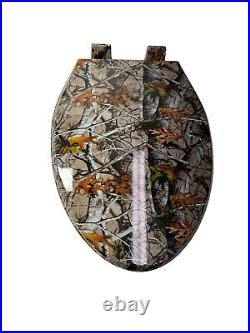 Custom Hydro Dipped Vista Camo Delta Wycliffe Toilet Seat