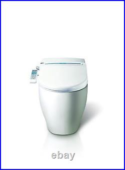 Dib-2500 Bidet Electronic Enema Toilet Seat Advanced Model Elongated / off white