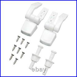 Do it White Plastic Top Mount Toilet Seat Hinge 442006 Pack of 24 SIM Supply