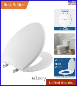Durable Heavy-Duty Toilet Seat 1,000 lb Weight Limit, Comfortable & Secure