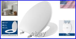 Durable Heavy-Duty Toilet Seat 1,000 lb Weight Limit, Comfortable & Secure
