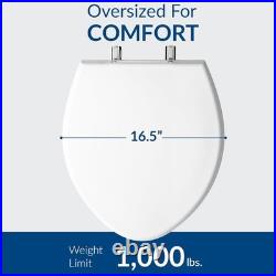 Durable Heavy-Duty Toilet Seat 1,000 lb Weight Limit, Comfortable & Secure