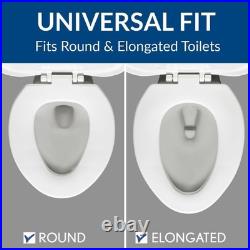 Durable Heavy-Duty Toilet Seat 1,000 lb Weight Limit, Comfortable & Secure