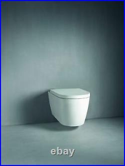 Duravit 002009 ME by Starck Elongated Closed-Front Toilet Seat White / White