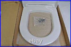 Duravit 002019 ME by Starck Elongated Closed-Front Toilet Seat White