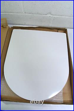 Duravit 002019 ME by Starck Elongated Closed-Front Toilet Seat White
