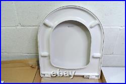 Duravit 002019 ME by Starck Elongated Closed-Front Toilet Seat White