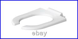 Duravit 0064390000 Starck 3 Elongated Open-Front Toilet Seat with Soft Close Duravit 0064390000 Starck 3 Elongated Open-Front Toilet Seat with Soft Close