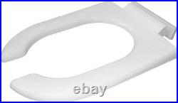 Duravit 006439 White Starck 3 Elongated Open-Front Toilet Seat With Soft Close Duravit 006439 White Starck 3 Elongated Open-Front Toilet Seat With Soft Close