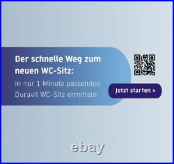 Duravit 0064590000 Happy D. 2 Toilet Seat and Cover Removable