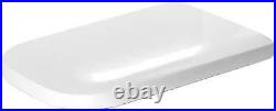 Duravit 006469 Happy D. 2 Elongated Closed-Front Toilet Seat White