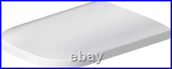 Duravit 006469 Happy D. 2 Elongated Closed-Front Toilet Seat White