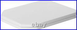 Duravit 006489 1930 Series Elongated Closed-Front Toilet Seat White