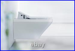 Duravit 611200001001300 SensoWash Slim Elongated Slow-Close Bidet Toilet Seat