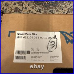 Duravit 611200001001300 SensoWash Slim Elongated Slow-Close Bidet Toilet Seat