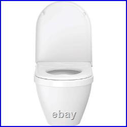 Duravit Starck 3 Elongated Closed Front Toilet Seat Soft Close Plastic White