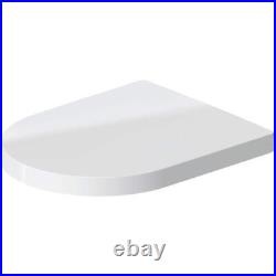 Duravit Toilet Seat 2Hx14Wx18D Starck Elongated Closed Front Plastic White