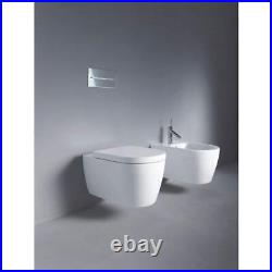 Duravit Toilet Seat 2Hx14Wx18D Starck Elongated Closed Front Plastic White