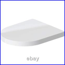 Duravit Toilet Seats 1.63Hx14.13Wx16.5D Elongated Plastic Soft Close White