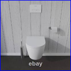 Duravit Toilet Seats 1.63Hx14.13Wx16.5D Elongated Plastic Soft Close White