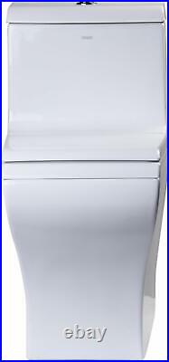 Eago R-356SEAT White Elongated Closed-Front Toilet Seat With Soft Close Hinges