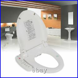 Electric Bidet Heated Smart Toilet Seat Adjustable and Self-Cleaning