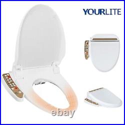 Electric Bidet Toilet Seat Automatic Deodorization Self Cleaning Nozzle Heating