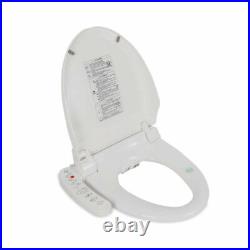 Electric Bidet Toilet Seat Automatic Smart Deodorant With Warm Air Dry Elongated