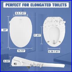 Electric Bidet Toilet Seat Elongated Slow Close Heated Toilet Seat with Bidet Wa Electric Bidet Toilet Seat Elongated Slow Close Heated Toilet Seat with Bidet Wa
