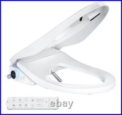 Electric Bidet Toilet Seat, Heated Toilet Seat Elongated with Instant Warm Water