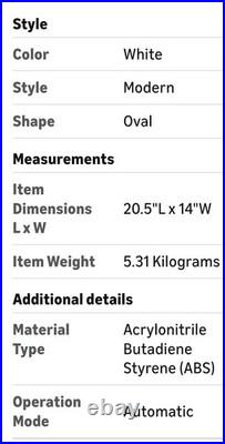 Electric Bidet Toilet Seat, Heated Toilet Seat Elongated with Instant Warm Water