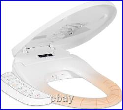 Electric Bidet Toilet Seat Self-Cleaning Elongated Heated NIB