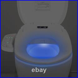 Electric Bidet Toilet Seat Self-Cleaning Elongated Heated NIB