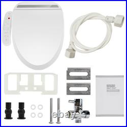 Electric Bidet Toilet Seat Smart Elongated Auto Deodorization Heated 110V US