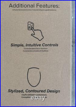 Electric Brondell L60-EW LumaWarm ELONGATED Toilet Seat White
