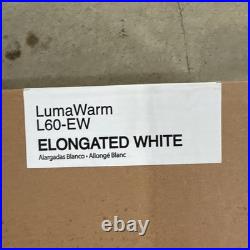 Electric Brondell L60-EW LumaWarm ELONGATED Toilet Seat White