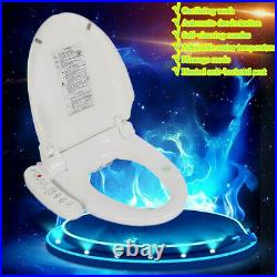 Electric Digital Smart Bidet Toilet Seat Dryer Warm Anti-bacterial Seat 110V US