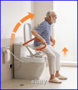 Electric Raised Toilet Seat, Electric Toilet Seat Lift, Powered Toilet Seat