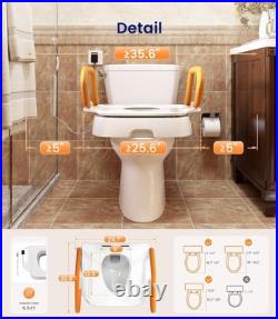 Electric Raised Toilet Seat, Electric Toilet Seat Lift, Powered Toilet Seat