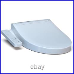 Electronic Bidet Toilet Seat Plastic Elongated Heated SoftClose Bathroom