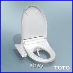 Electronic Bidet Toilet Seat Plastic Elongated Heated SoftClose Bathroom