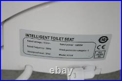 Electronic Smart Bidet Toilet Seat Self Cleaning Hydroflush Heating Elongated