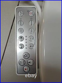 Elongated Bidet Toilet Seat, Electronic Heated Smart Seat, Dryer, Self Cleaning