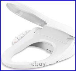 Elongated Bidet Toilet Seat KOHLER 8298-0 Purewash E590 Heated White