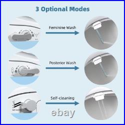 Elongated Bidet Toilet Seat with Slow Close, Non-Electric Bidet Attachment fo Elongated Bidet Toilet Seat with Slow Close, Non-Electric Bidet Attachment fo