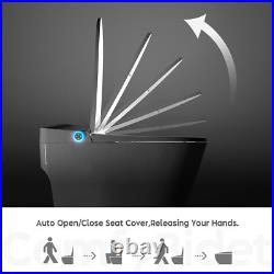 Elongated Bidet Toilet Seat with Wireless Remote, Auto Open and Close Lid, Insta Elongated Bidet Toilet Seat with Wireless Remote, Auto Open and Close Lid, Insta