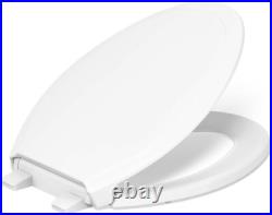 Elongated Plastic Nightlight Toilet Seat Quiet Close Grip-Tight Hardware Elongated Plastic Nightlight Toilet Seat Quiet Close Grip-Tight Hardware