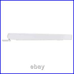 Eurocube Elongated Toilet Seat in Alpine White