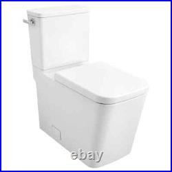 Eurocube Elongated Toilet Seat in Alpine White